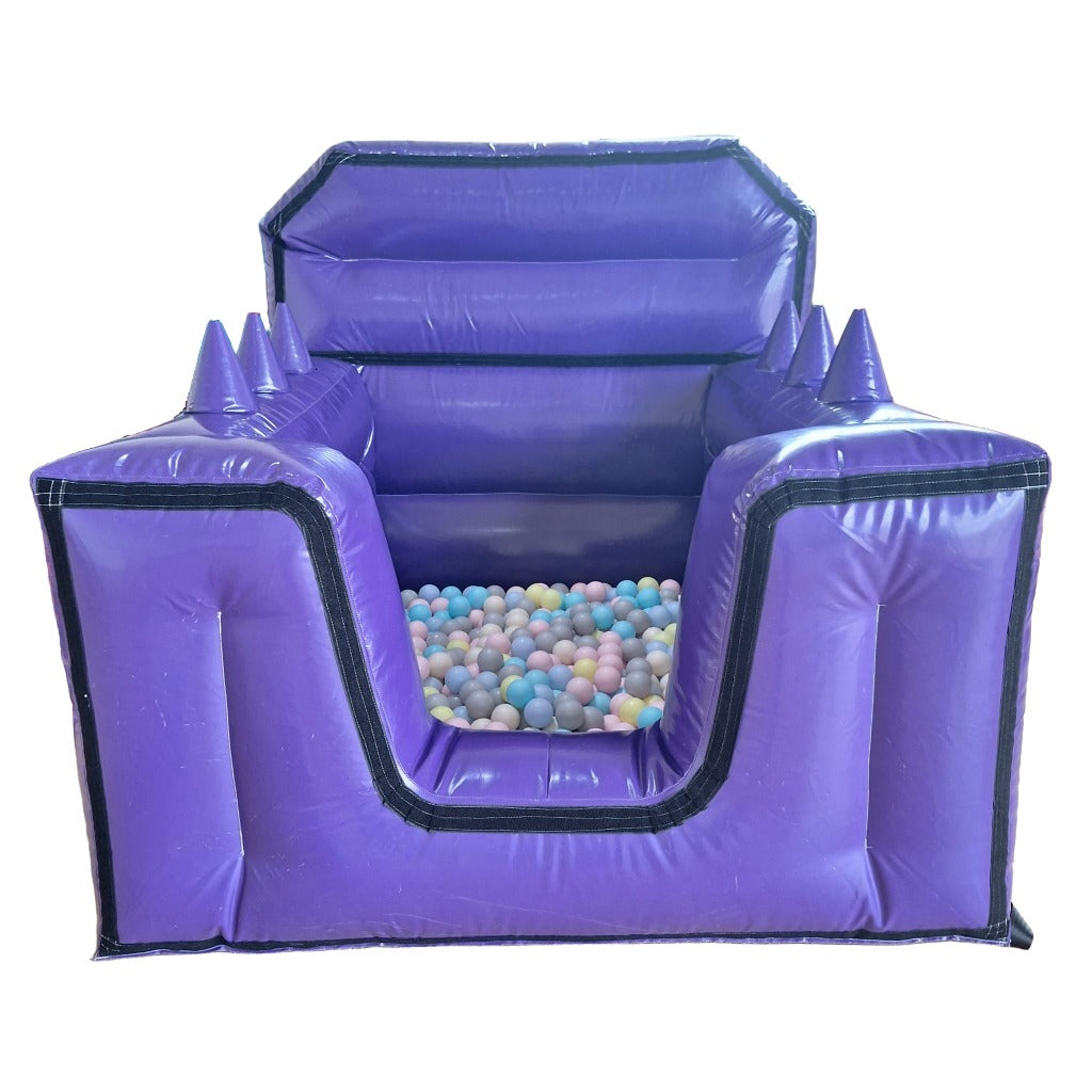 Purple Inflatable Ball Pool Air Juggler
