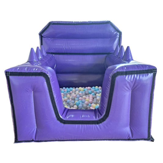 Purple Inflatable Ball Pool Air Juggler