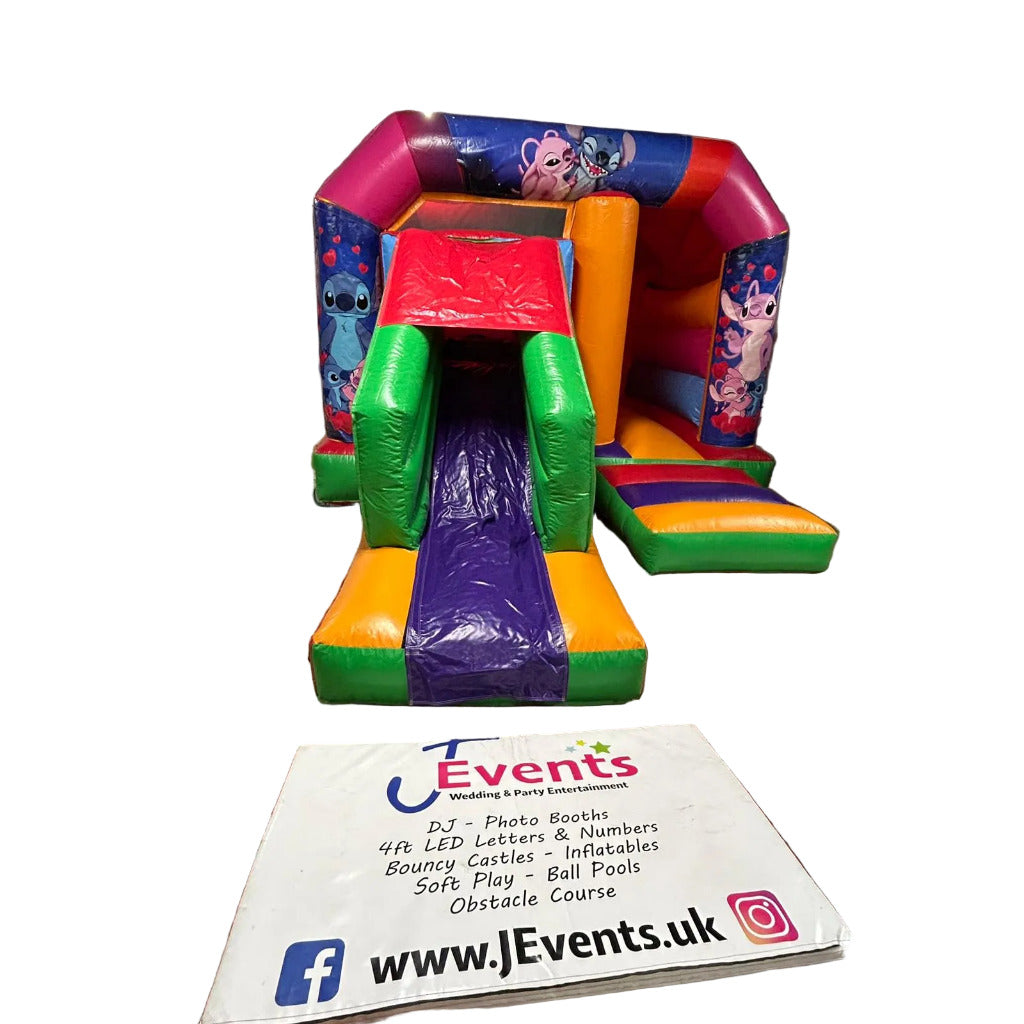 Multicoloured Bounce 'n' Slide Stitch & Angel Themed