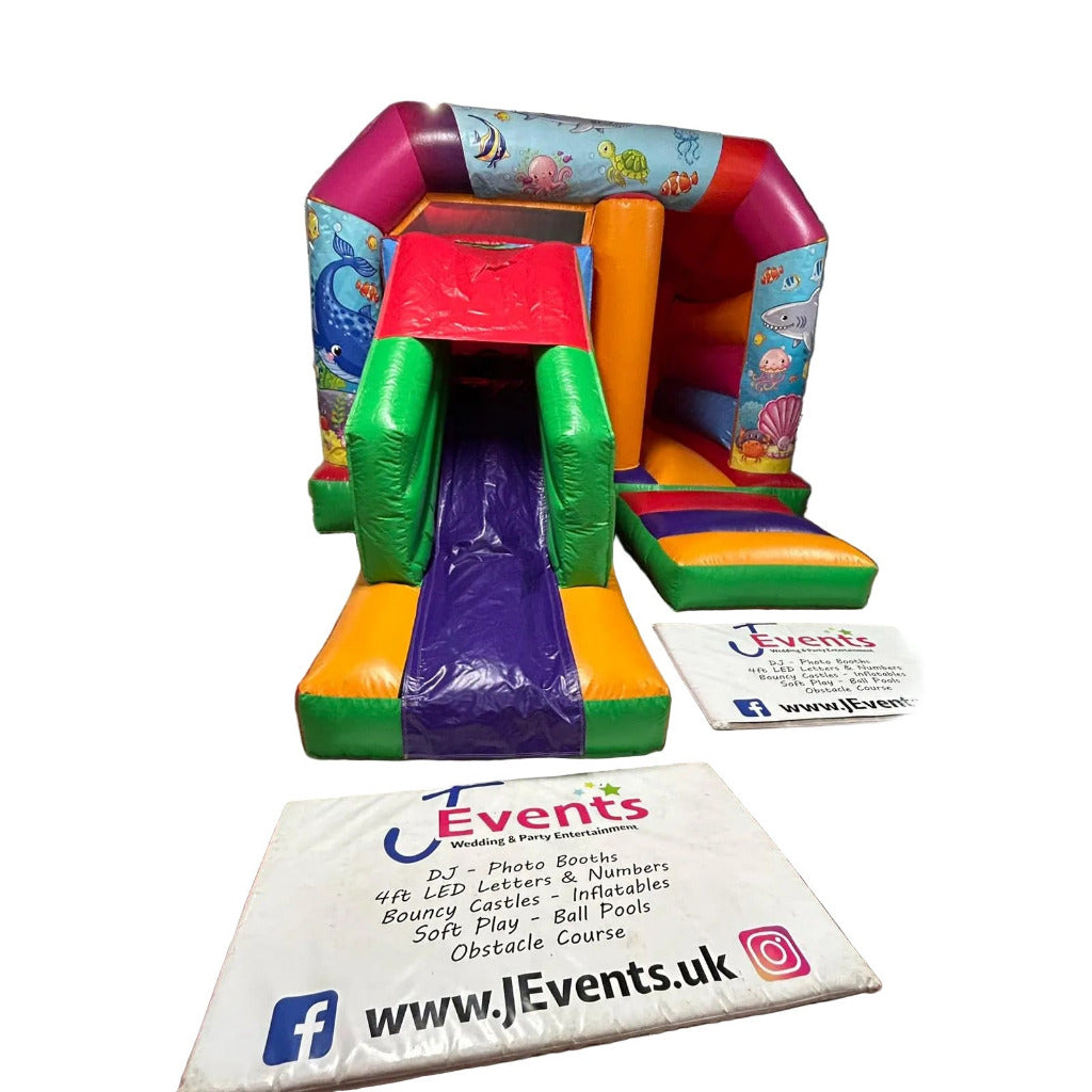 Multicoloured Bounce 'n' Slide Under The Sea 2 Themed