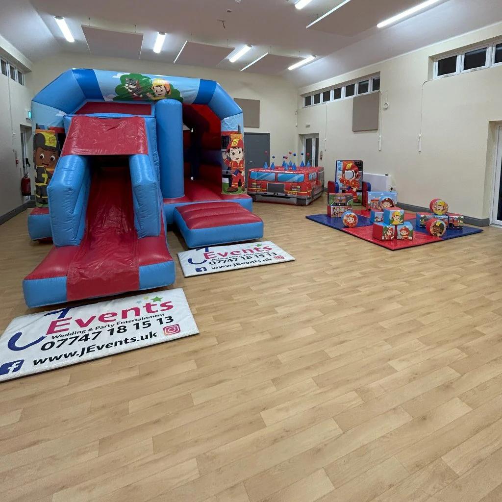 Firefighter / Fireman Bounce n Slide, Ball Pool & Soft Play Package