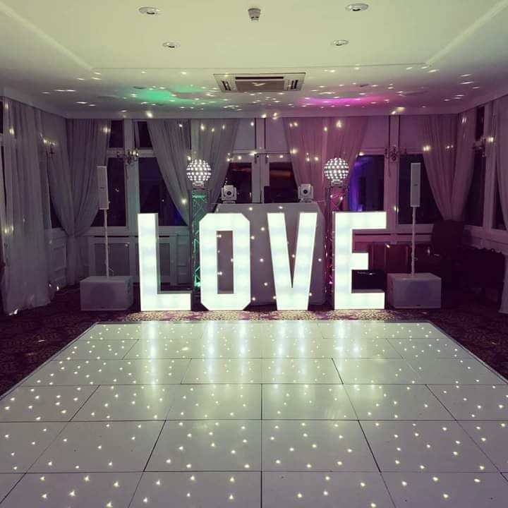4ft LED LOVE Letters