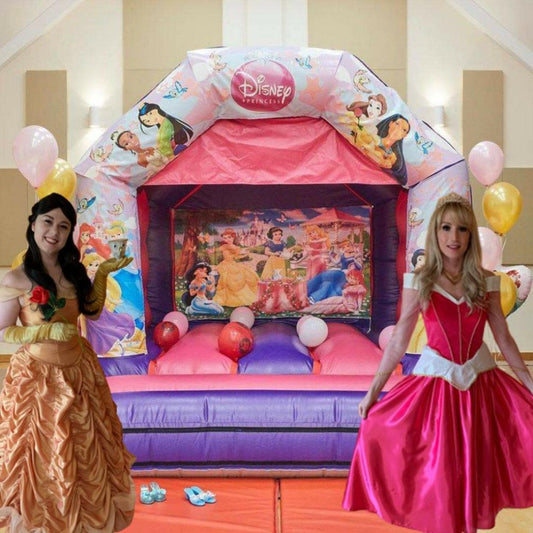 Princess Bouncy Castle Pink & Purple