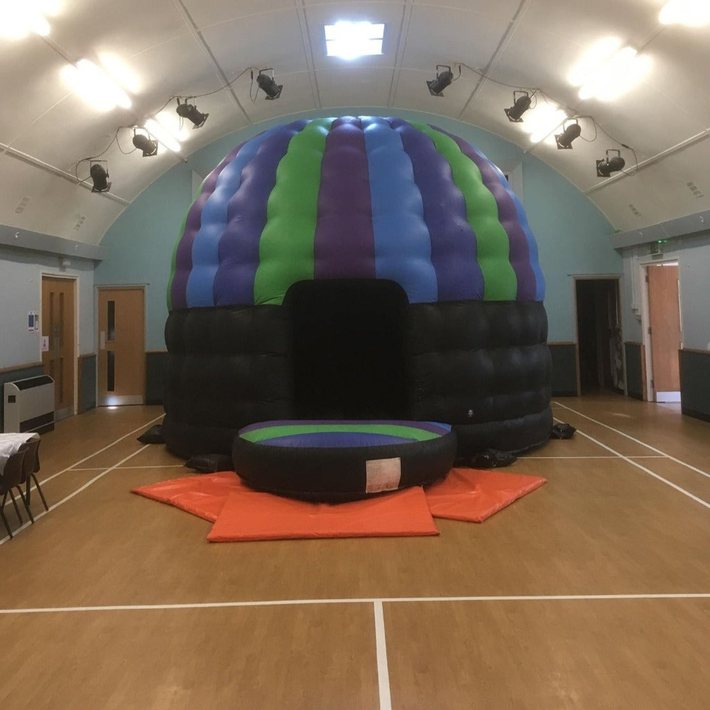 1 x Bounce 'n' Slide & 1 x Disco Dome Bouncy Castle Package