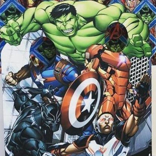 Superhero ‘Face in Hole’ Cardboard Cutout