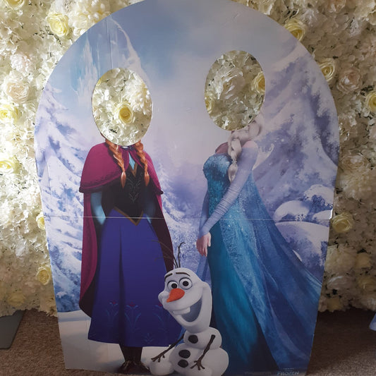 Frozen ‘Face in Hole’ Cardboard Cutout