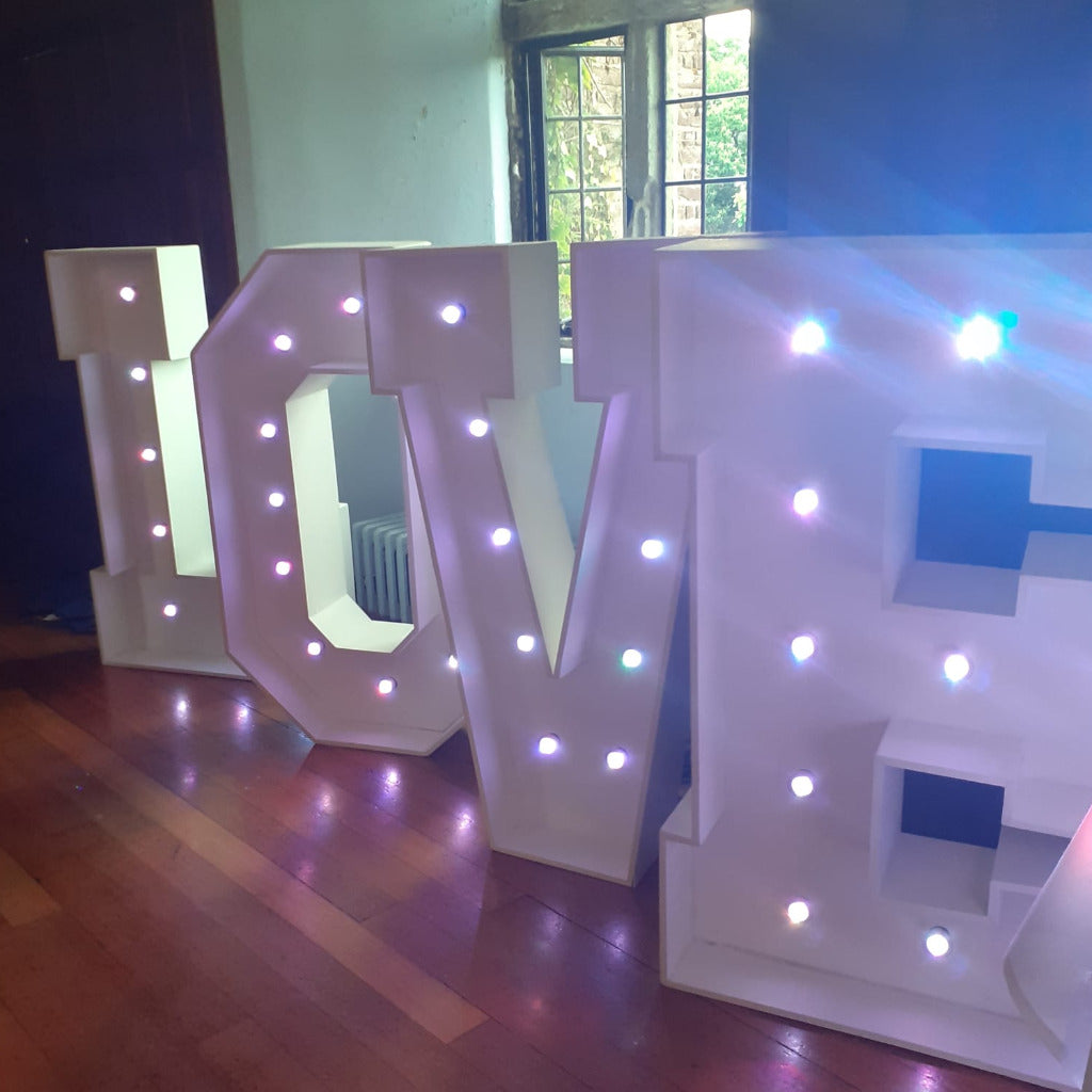 4ft LED LOVE Letters