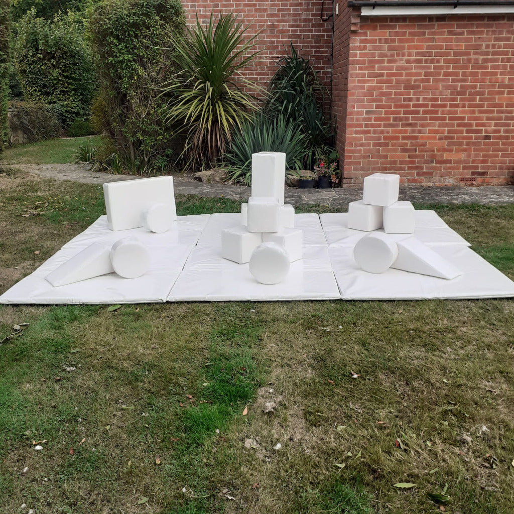 White Soft Play Shapes