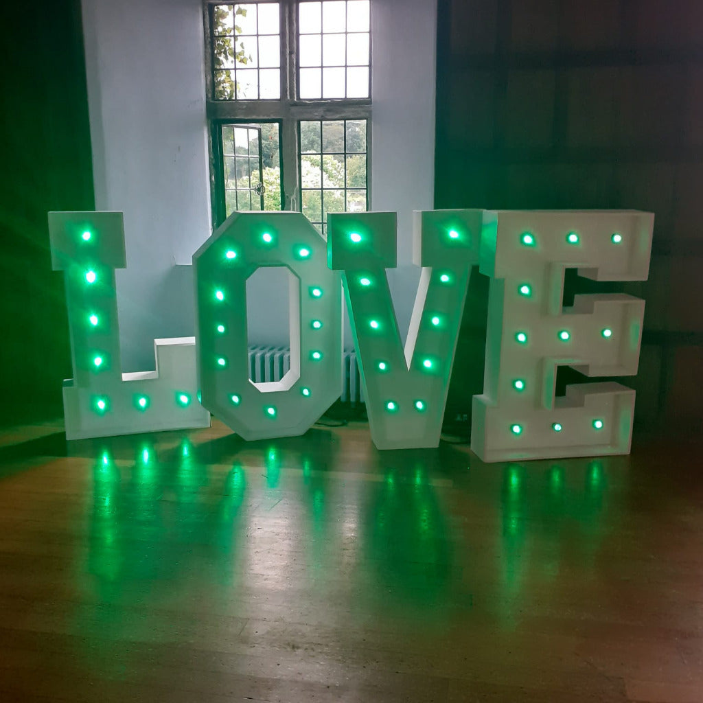 4ft LED LOVE Letters