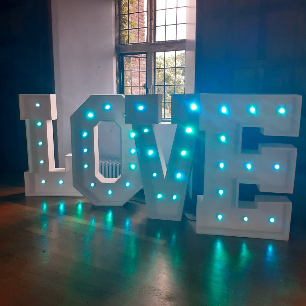 4ft LED LOVE Letters