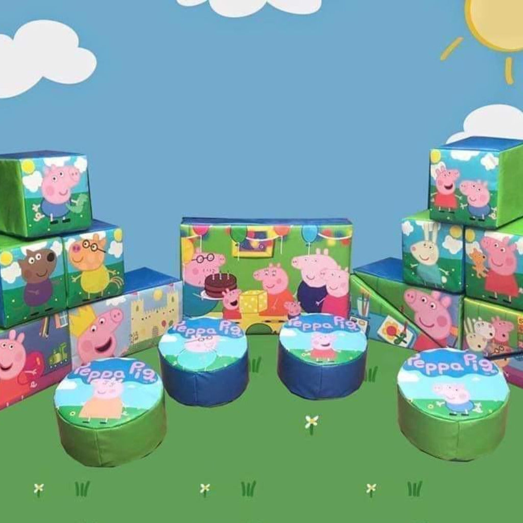 Pig Themed Soft Play Shapes