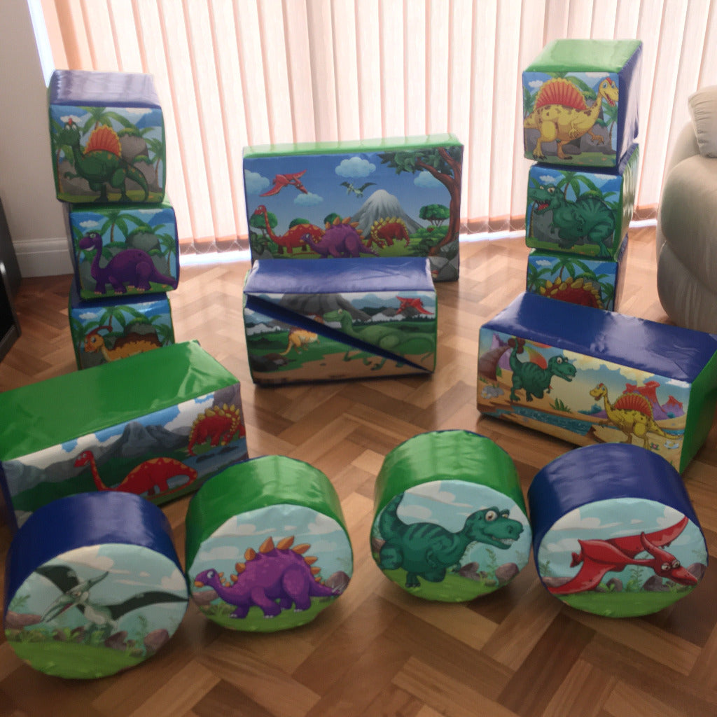 Dinosaur Soft Play Shapes