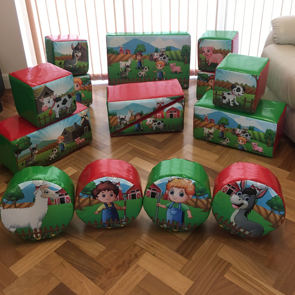 Farm Soft Play Shapes