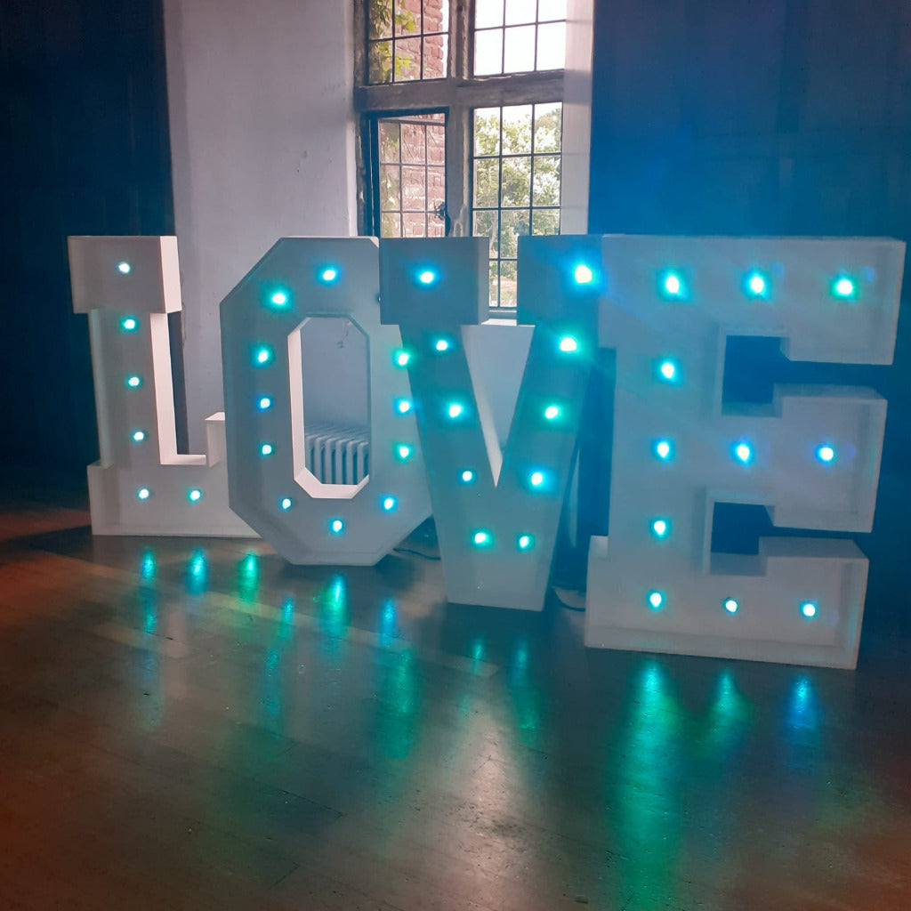 4ft LED LOVE Letters