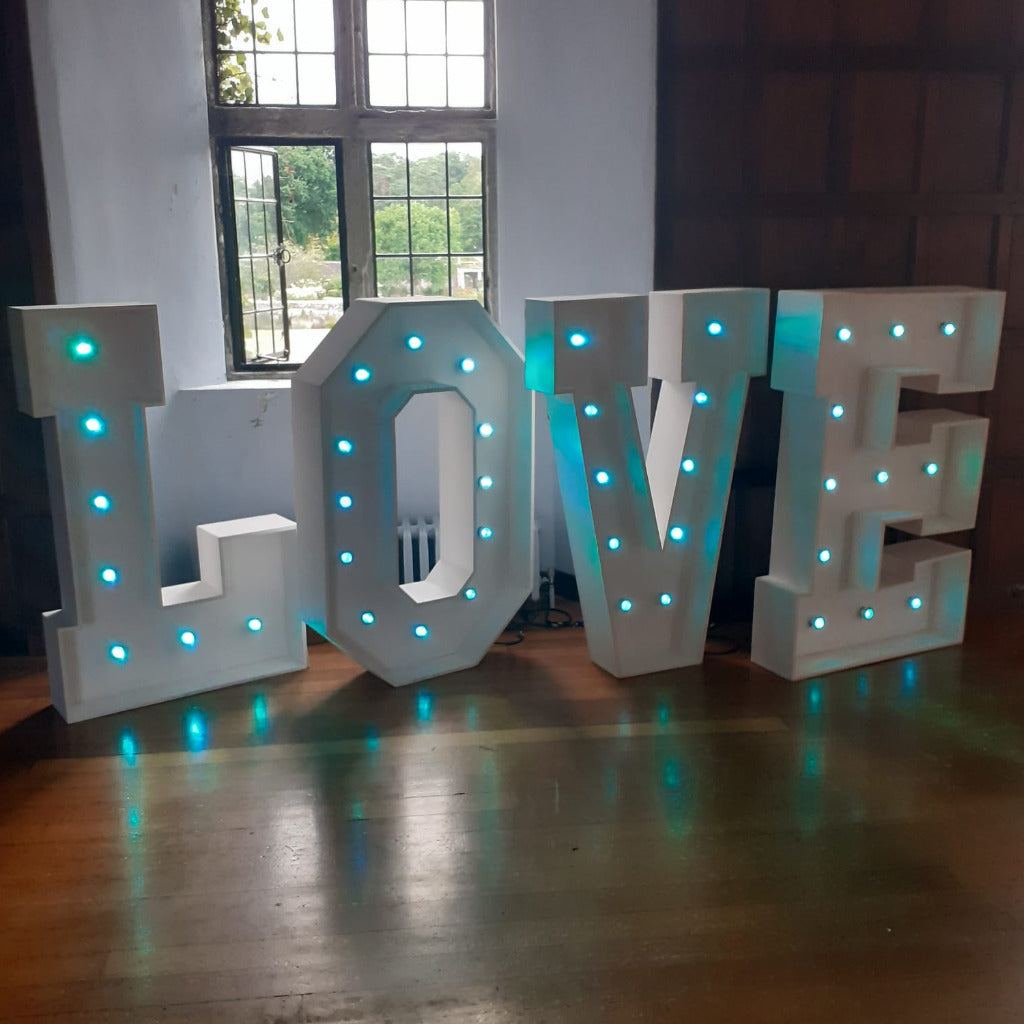 4ft LED LOVE Letters