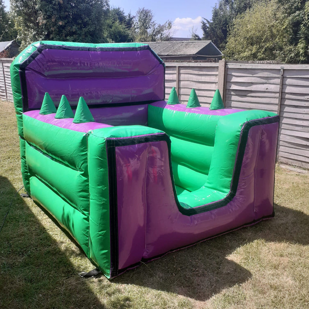 Green & Purple Inflatable Ball Pool Air Juggler