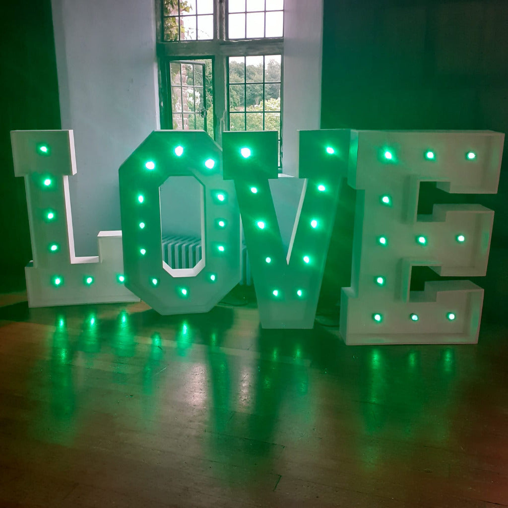 4ft LED LOVE Letters
