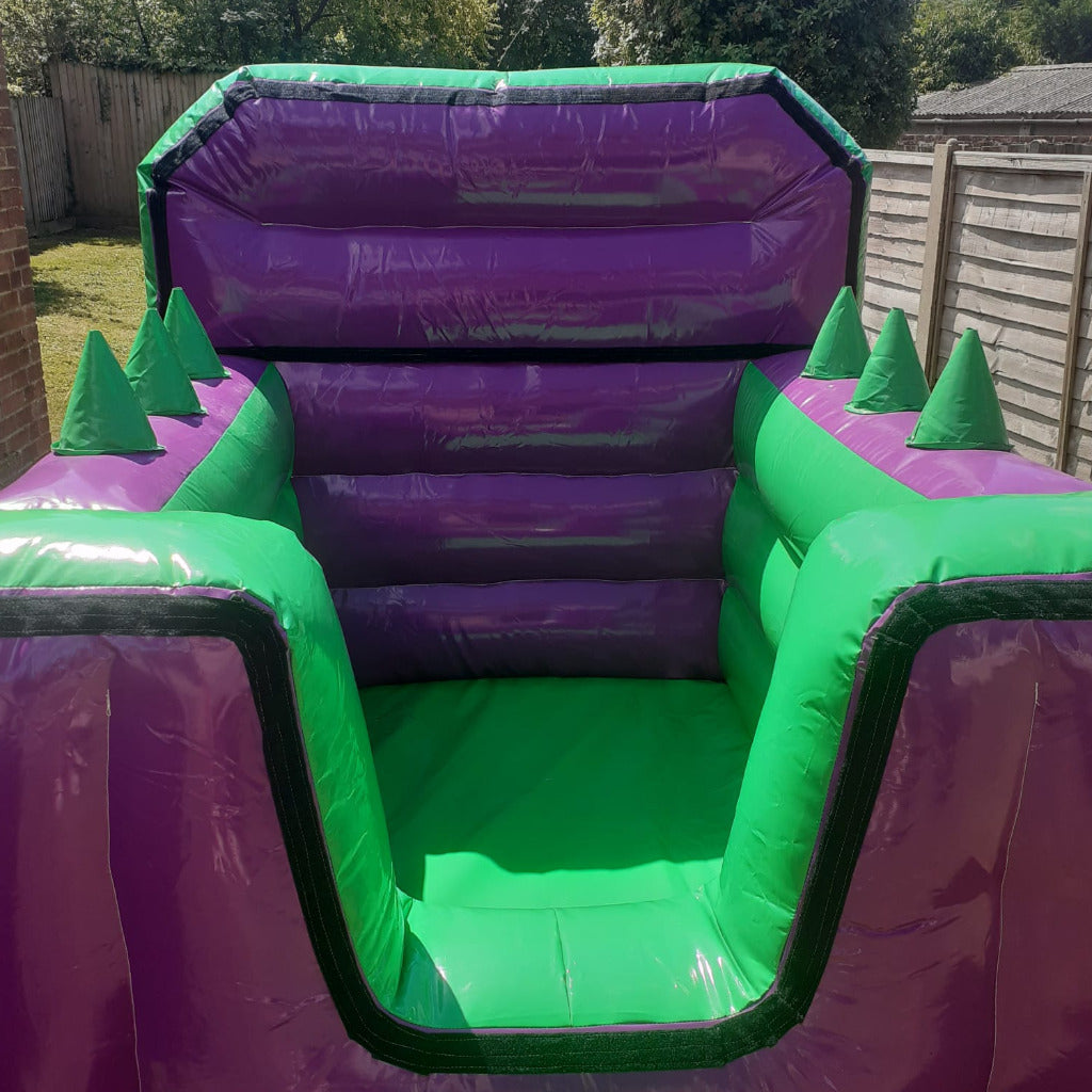 Green & Purple Inflatable Ball Pool Air Juggler