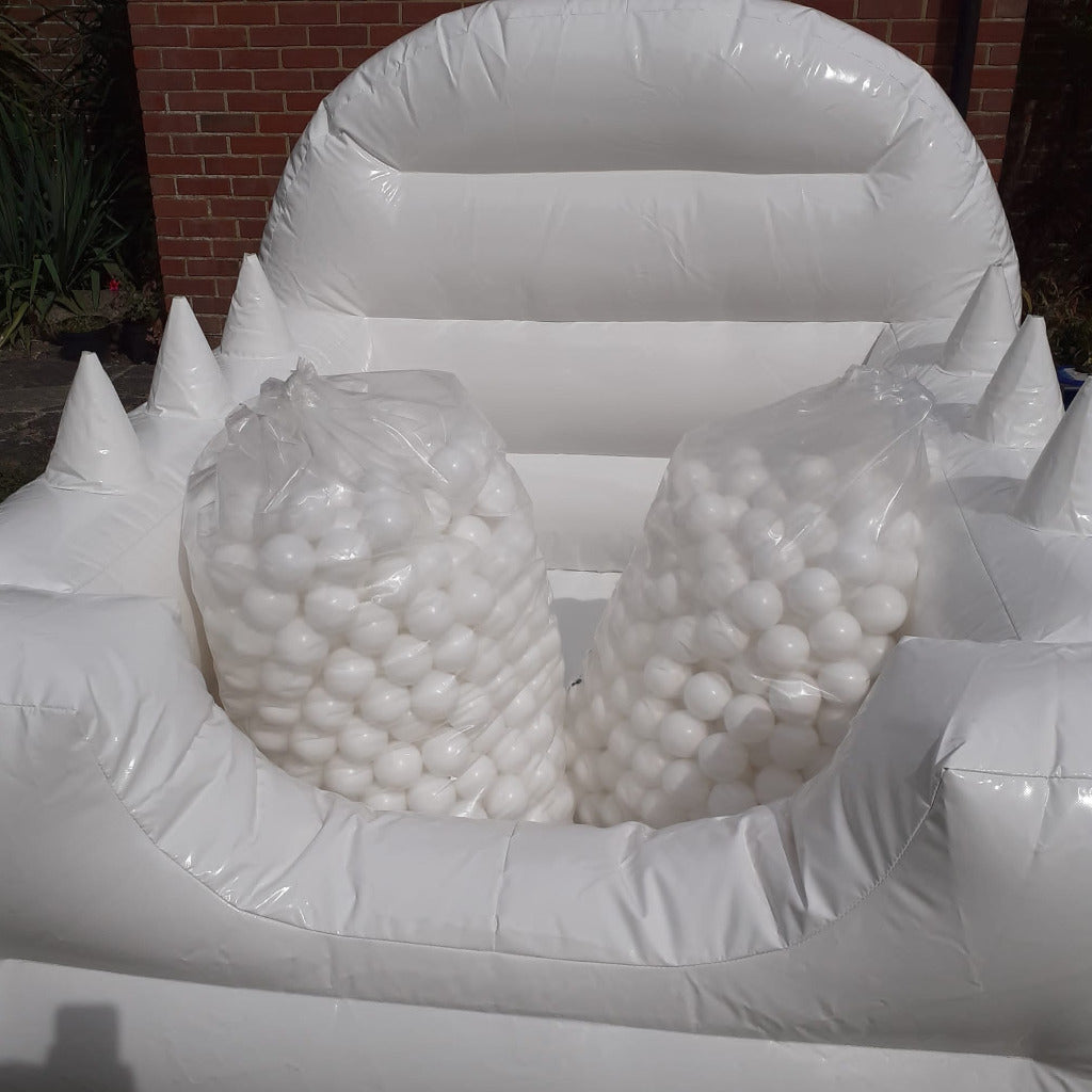 White Inflatable Ball Pool Air Juggler