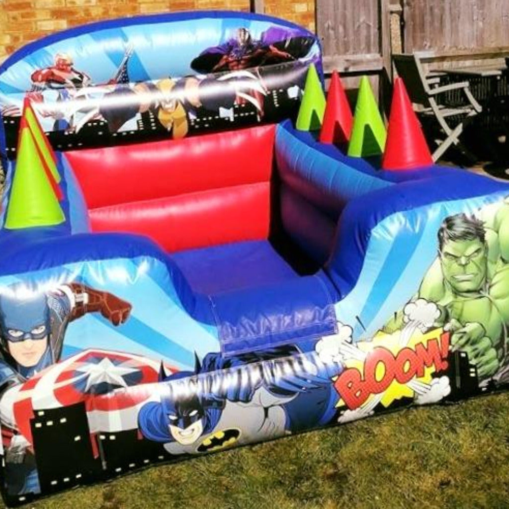 Superhero Inflatable Ball Pool Air Juggler