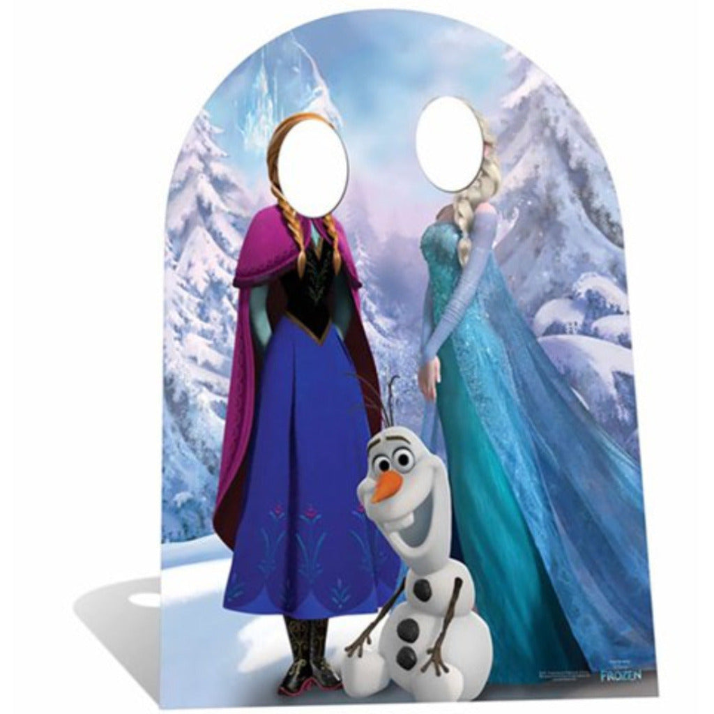Frozen ‘Face in Hole’ Cardboard Cutout