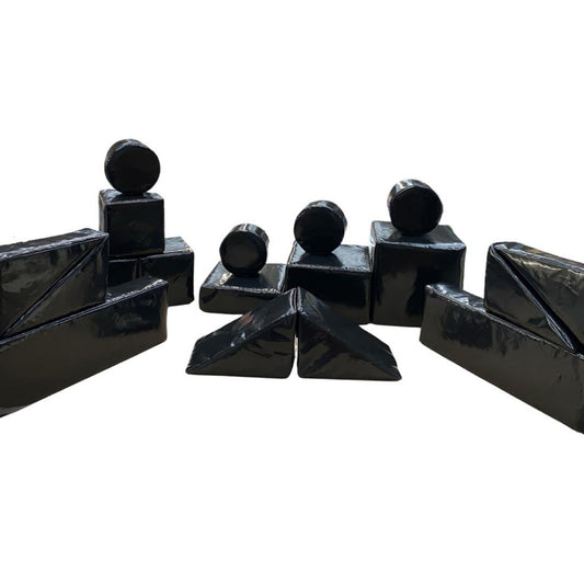 Black Soft Play Shapes