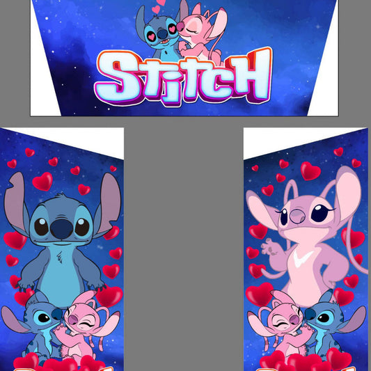 Blue & Purple Bounce 'n' Slide Stitch & Angel Themed