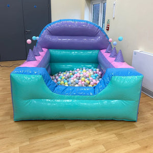 Animal Hoppers, Ball Pool & Soft Play Package (White, Pink, Blue, Lilac & Mixed Pastel Colours)