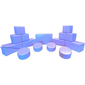 Lilac Soft Play Shapes