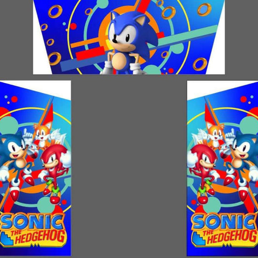 Sonic The Hedgehog Bouncy Castle Blue & Green