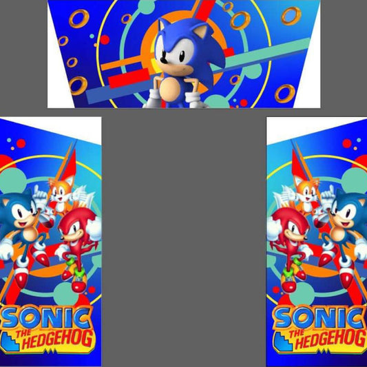 Sonic The Hedgehog Bouncy Castle Pink & Purple