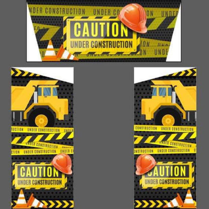 Construction Orange Inflatable Ball Pool Air Juggler