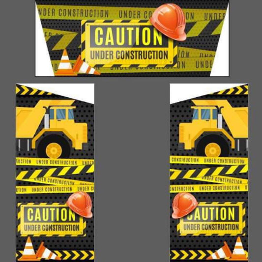 Construction Orange Inflatable Ball Pool Air Juggler