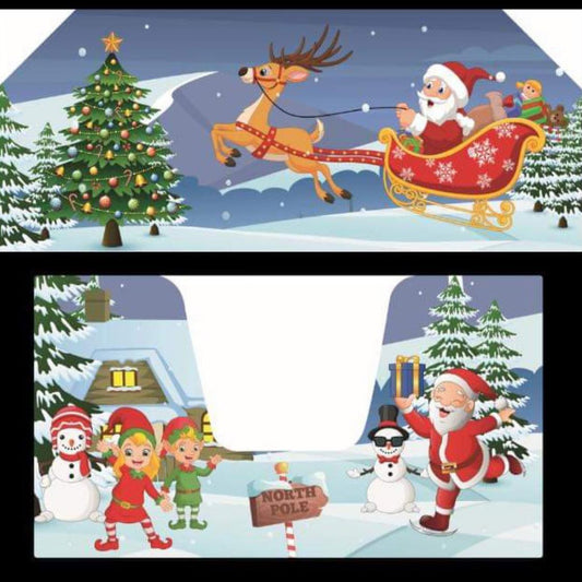 Christmas Purple Inflatable Ball Pool Air Juggler