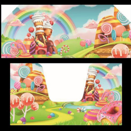 Pink & Purple Sweet / Candy Inflatable Ball Pool Air Juggler