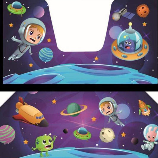 Space Green Inflatable Ball Pool Air Juggler