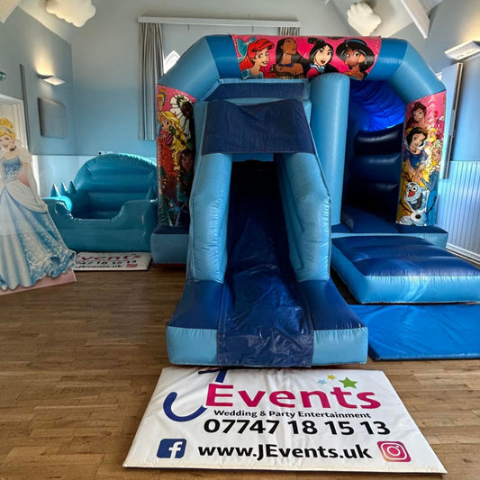 Blue Bounce 'n' Slide Princess