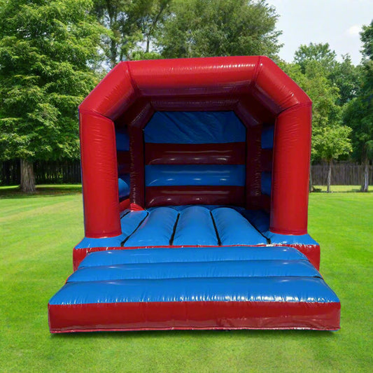 Red & Blue Bouncy Castle Plain