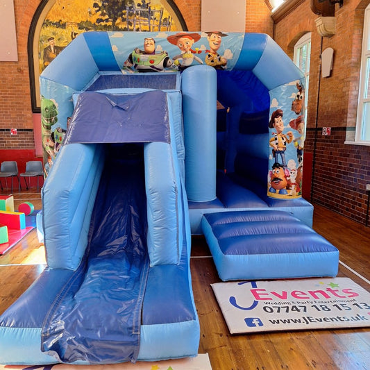 Blue Bounce 'n' Slide Toy Story Themed