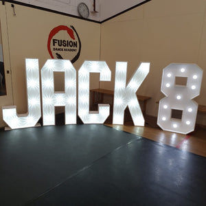 4ft LED 4 x Letters & 1 x Number