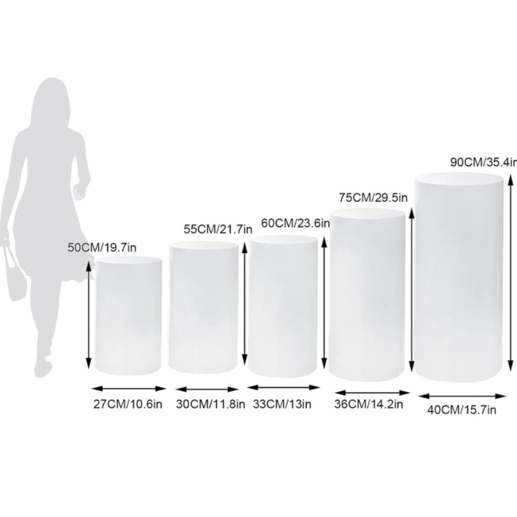 3 x Spider Man Plinths Display Stand