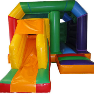 Multicoloured Rainbow Bounce 'n' Slide Plain