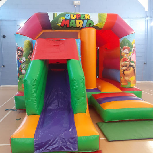 Multicoloured Bounce 'n' Slide Super Mario Bro Themed