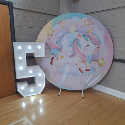4ft LED Light Up Number 5