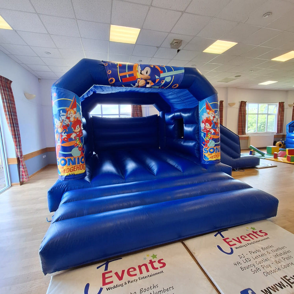 Sonic The Hedgehog Themed Blue Bounce 'n' Slide