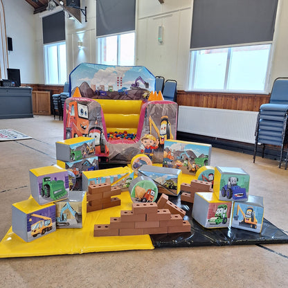 Soft Play Foam Building Bricks Construction Set