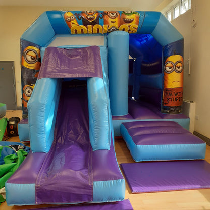 Yellow Guys Bounce 'n' Slide Blue & Purple