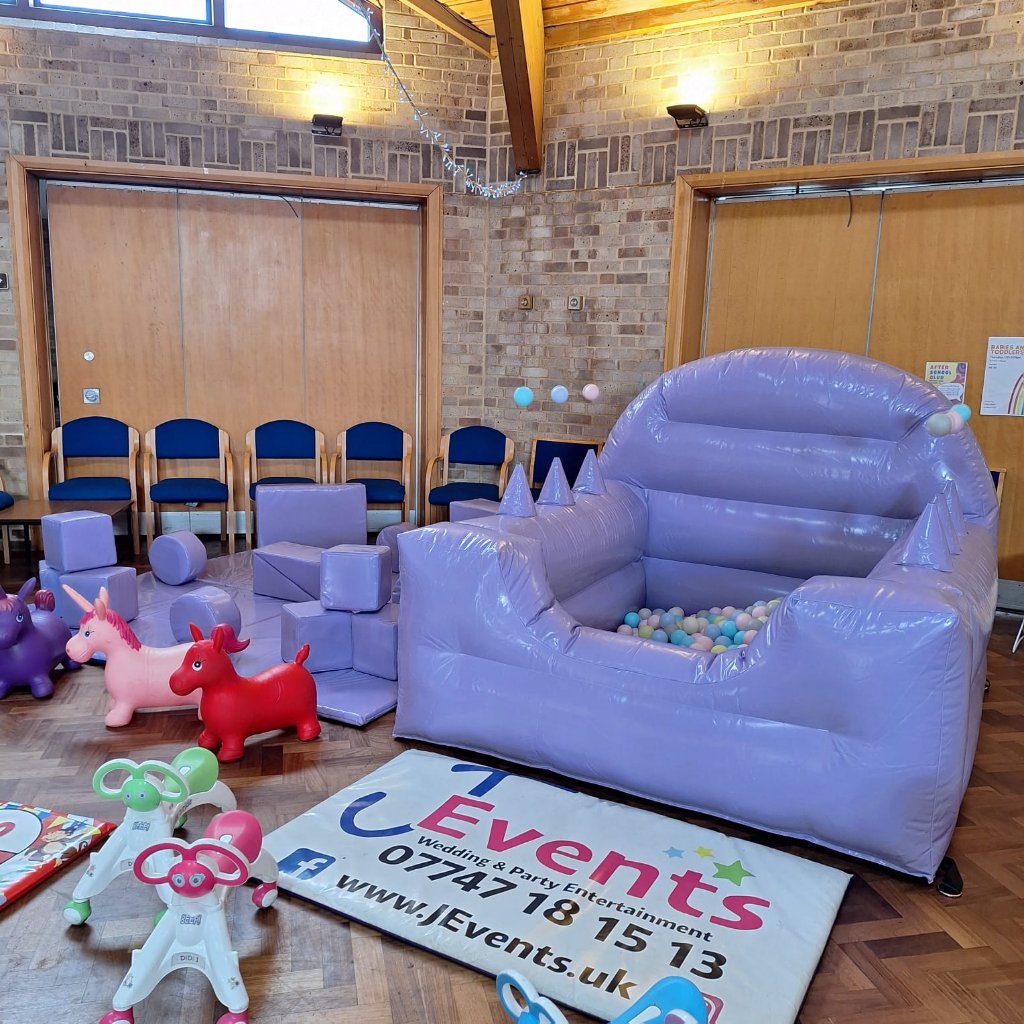 Lilac Soft Play Shapes