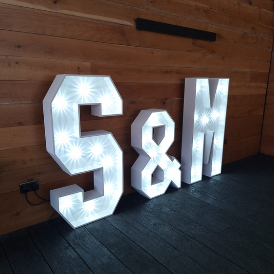 4ft LED Light Up And Sign &