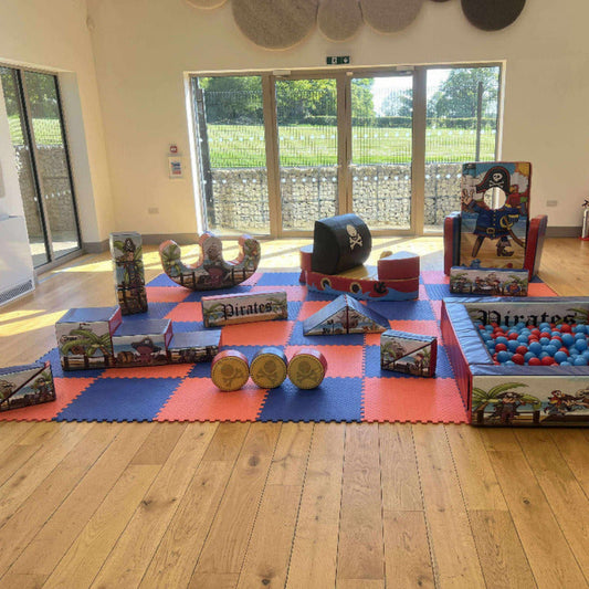 Pirate 2 Soft Play Shapes, Soft Play Boat & Soft Play Ball Pool